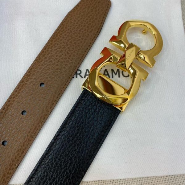 replica,repliche,fake,1:1,earrings,bracelet,ring,jewelry Cintura da uomo Ferragamo 3,5 cm
