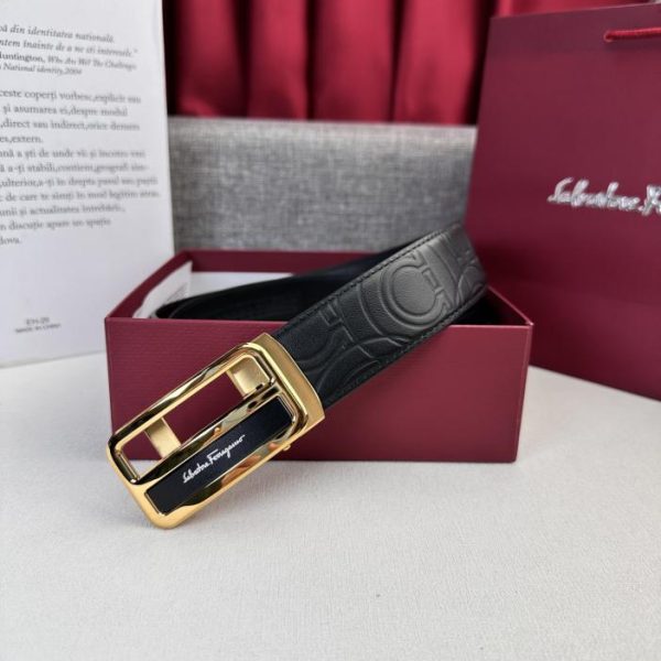 replica,repliche,fake,1:1,earrings,bracelet,ring,jewelry Cintura da uomo Ferragamo 3,5 cm