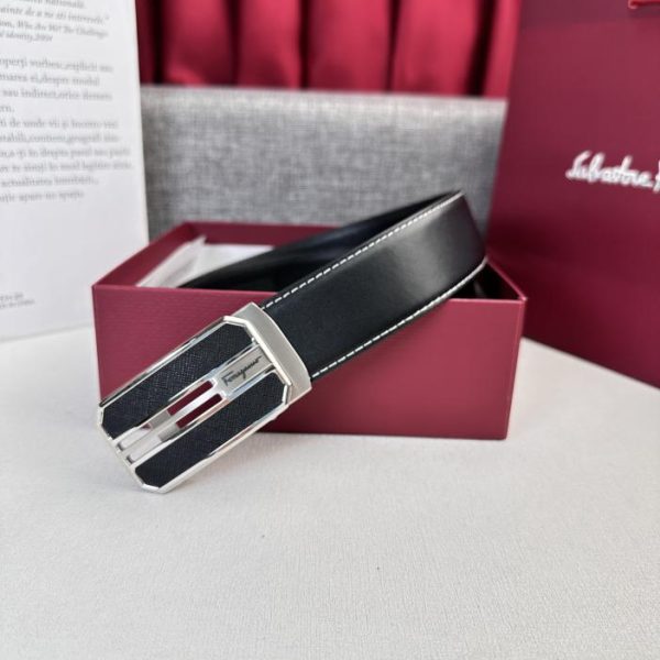replica,repliche,fake,1:1,earrings,bracelet,ring,jewelry Cintura da uomo Ferragamo 3,5 cm