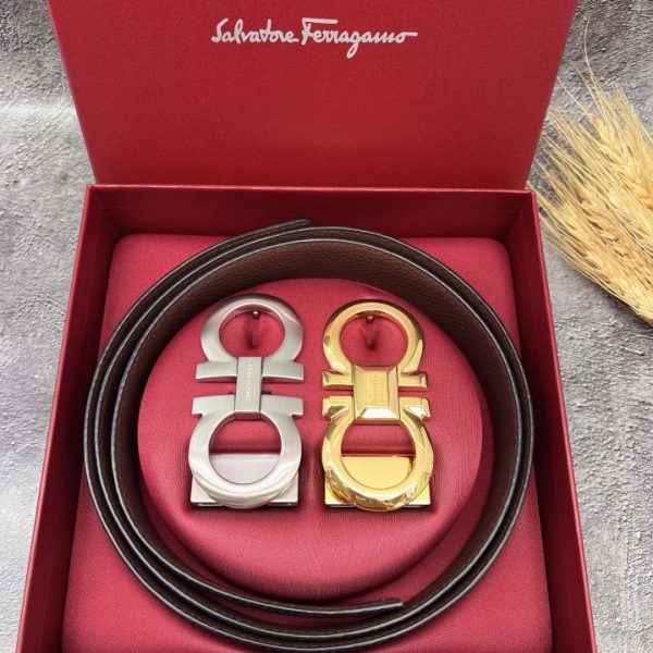 replica,repliche,fake,1:1,earrings,bracelet,ring,jewelry Cintura da uomo Ferragamo 3,5 cm