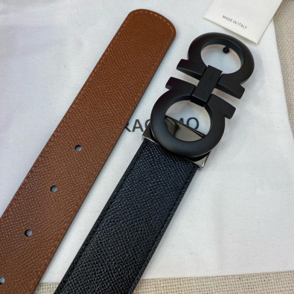 replica,repliche,fake,1:1,earrings,bracelet,ring,jewelry Cintura da uomo Ferragamo 3,5 cm