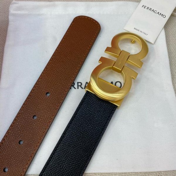 replica,repliche,fake,1:1,earrings,bracelet,ring,jewelry Cintura da uomo Ferragamo 3,5 cm