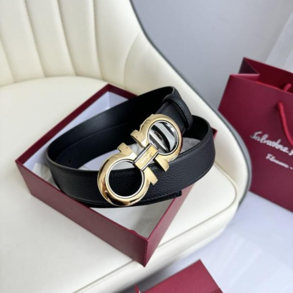 replica,repliche,fake,1:1,earrings,bracelet,ring,jewelry Cintura uomo Ferragamo 3,5 cm