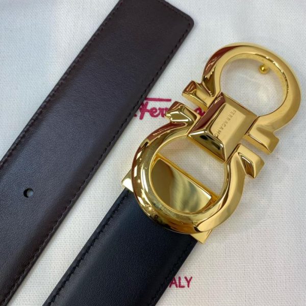 replica,repliche,fake,1:1,earrings,bracelet,ring,jewelry Cintura da uomo Ferragamo 3,5 cm