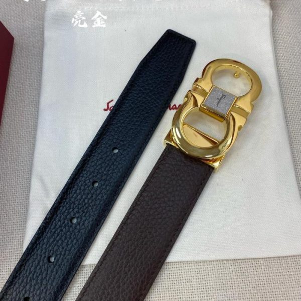 replica,repliche,fake,1:1,earrings,bracelet,ring,jewelry Cintura da uomo Ferragamo 3,5 cm