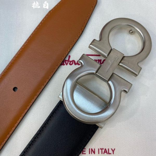 replica,repliche,fake,1:1,earrings,bracelet,ring,jewelry Cintura da uomo Ferragamo 3,5 cm