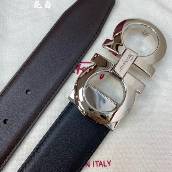 replica,repliche,fake,1:1,earrings,bracelet,ring,jewelry Cintura da uomo Ferragamo 3,5 cm