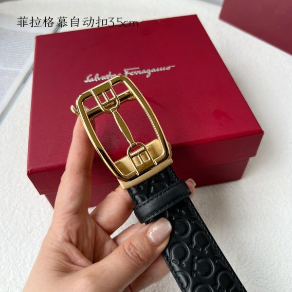 replica,repliche,fake,1:1,earrings,bracelet,ring,jewelry Cintura da uomo Ferragamo 3,5 cm