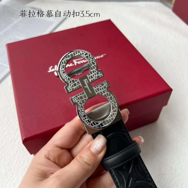 replica,repliche,fake,1:1,earrings,bracelet,ring,jewelry Cintura da uomo Ferragamo 3,5 cm