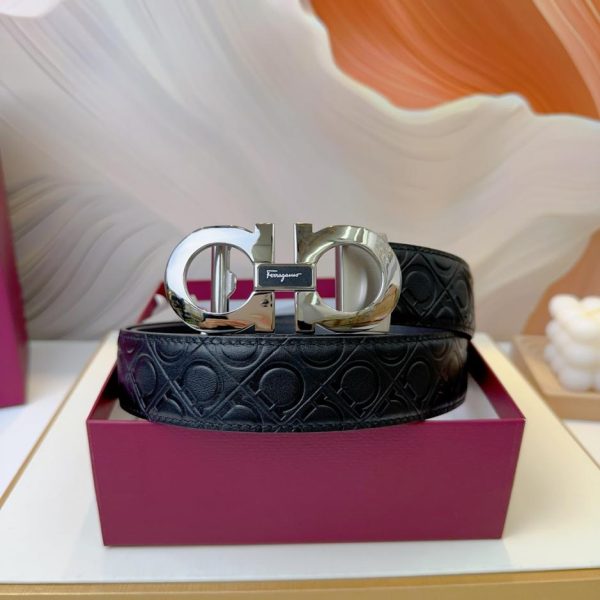 replica,repliche,fake,1:1,earrings,bracelet,ring,jewelry Cintura da uomo Ferragamo 3,5 cm