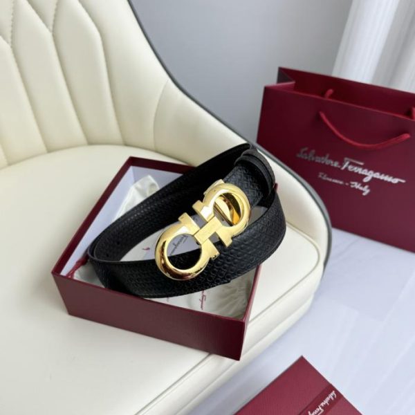 replica,repliche,fake,1:1,earrings,bracelet,ring,jewelry Ferragamo bifacciale originale larghezza 3,5 cm