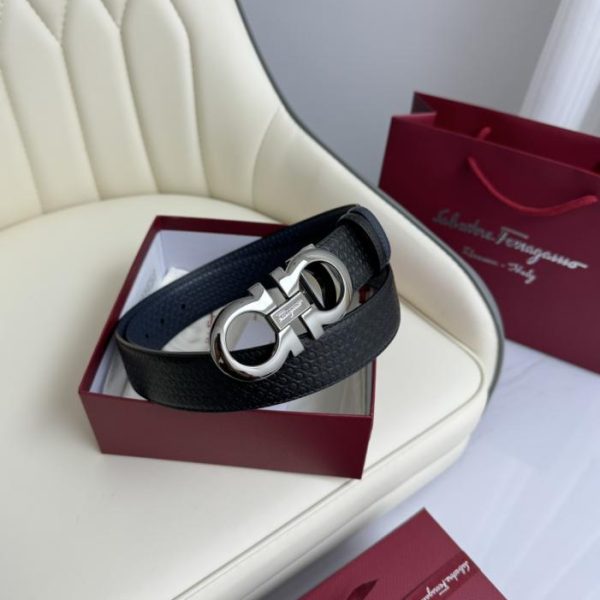 replica,repliche,fake,1:1,earrings,bracelet,ring,jewelry Ferragamo bifacciale originale larghezza 3,5 cm