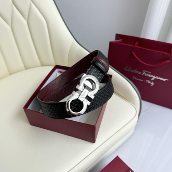 replica,repliche,fake,1:1,earrings,bracelet,ring,jewelry Ferragamo bifacciale originale larghezza 3,5 cm