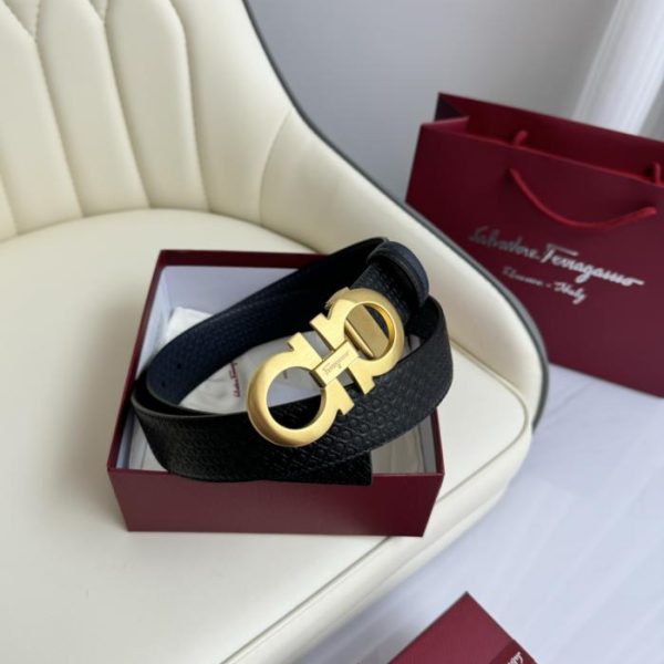 replica,repliche,fake,1:1,earrings,bracelet,ring,jewelry Ferragamo bifacciale originale larghezza 3,5 cm