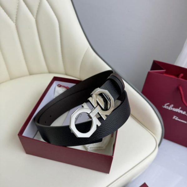 replica,repliche,fake,1:1,earrings,bracelet,ring,jewelry Ferragamo bifacciale originale larghezza 3,5 cm
