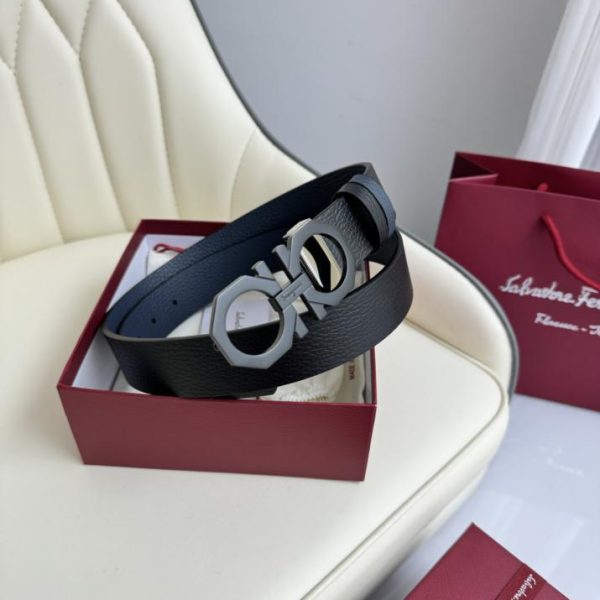 replica,repliche,fake,1:1,earrings,bracelet,ring,jewelry Ferragamo bifacciale originale larghezza 3,5 cm