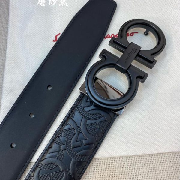 replica,repliche,fake,1:1,earrings,bracelet,ring,jewelry Cintura da uomo Ferragamo NFC 3,5 cm