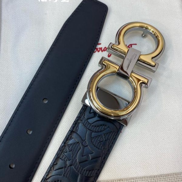 replica,repliche,fake,1:1,earrings,bracelet,ring,jewelry Cintura da uomo Ferragamo NFC 3,5 cm
