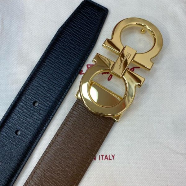 replica,repliche,fake,1:1,earrings,bracelet,ring,jewelry Cintura da uomo Ferragamo NFC 3,5 cm