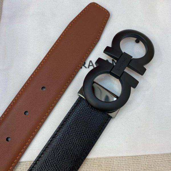 replica,repliche,fake,1:1,earrings,bracelet,ring,jewelry Cintura da uomo Ferragamo 3,5 cm