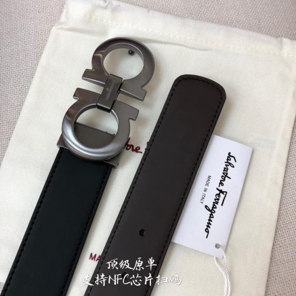 replica,repliche,fake,1:1,earrings,bracelet,ring,jewelry Cintura da uomo Ferragamo NFC 3,5 cm