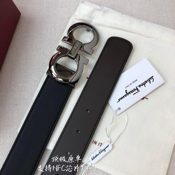 replica,repliche,fake,1:1,earrings,bracelet,ring,jewelry Cintura da uomo Ferragamo NFC 3,5 cm