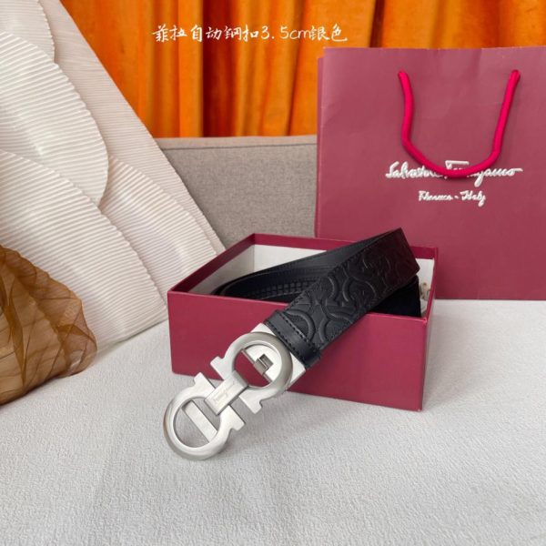 replica,repliche,fake,1:1,earrings,bracelet,ring,jewelry Ferragamo importato pelle di vitello larghezza 3,5 cm