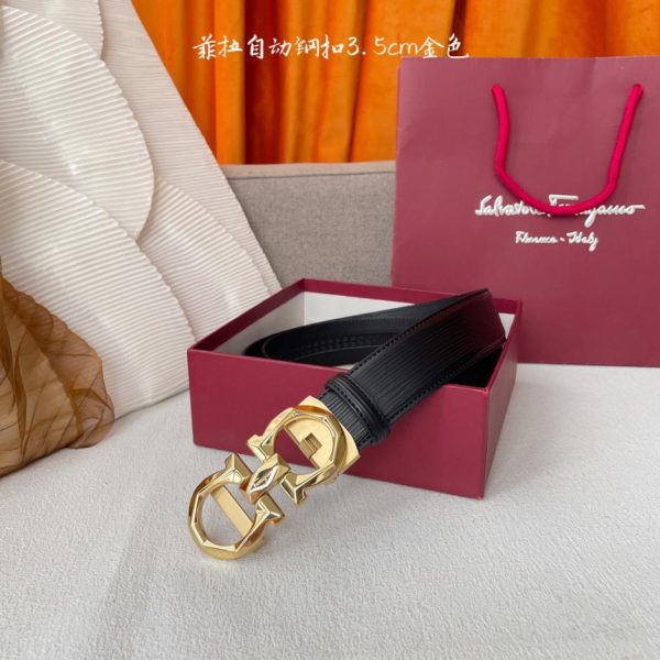 replica,repliche,fake,1:1,earrings,bracelet,ring,jewelry Ferragamo importato pelle di vitello larghezza 3,5 cm