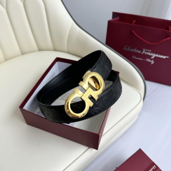replica,repliche,fake,1:1,earrings,bracelet,ring,jewelry Ferragamo doppia larghezza 3,5 cm