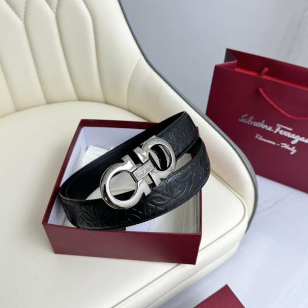 replica,repliche,fake,1:1,earrings,bracelet,ring,jewelry Ferragamo doppia larghezza 3,5 cm