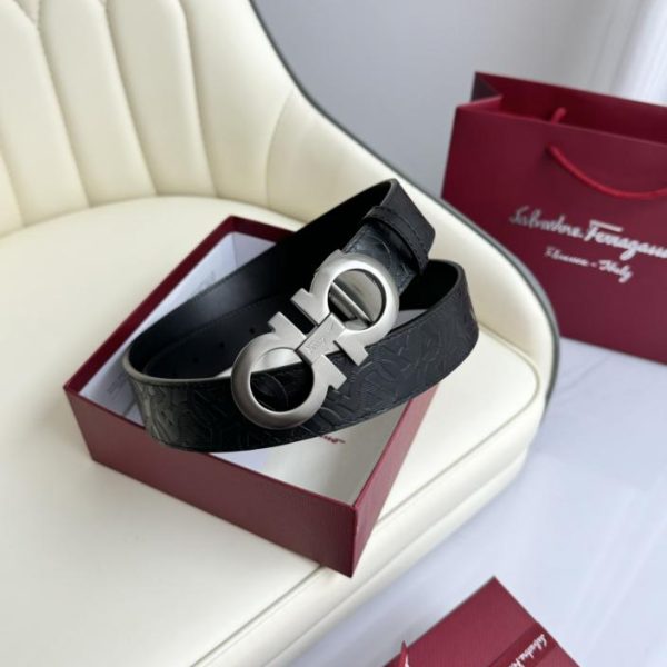 replica,repliche,fake,1:1,earrings,bracelet,ring,jewelry Ferragamo doppia larghezza 3,5 cm