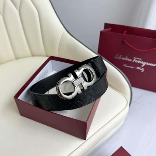replica,repliche,fake,1:1,earrings,bracelet,ring,jewelry Ferragamo doppia larghezza 3,5 cm