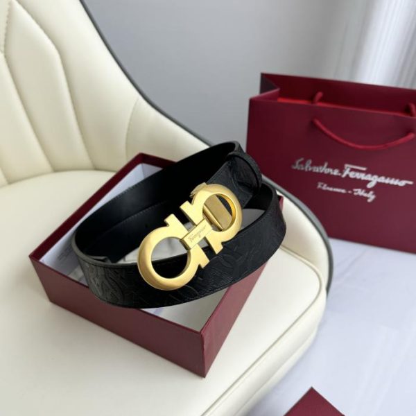 replica,repliche,fake,1:1,earrings,bracelet,ring,jewelry Ferragamo doppia larghezza 3,5 cm