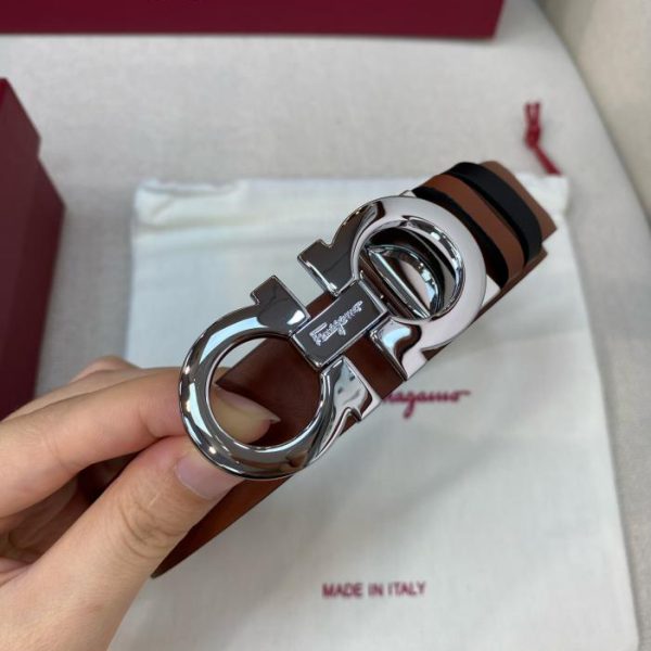 replica,repliche,fake,1:1,earrings,bracelet,ring,jewelry Ferragamo doppia fibbia da 25 mm da donna