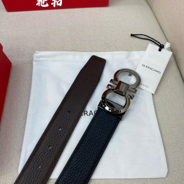 replica,repliche,fake,1:1,earrings,bracelet,ring,jewelry Cintura da uomo Ferragamo 3,5 cm