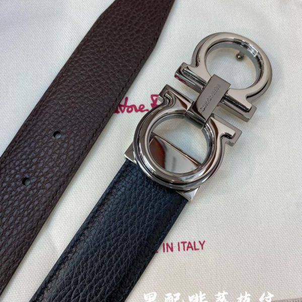 replica,repliche,fake,1:1,earrings,bracelet,ring,jewelry Cintura da uomo Ferragamo 3,5 cm