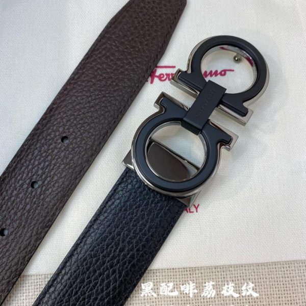 replica,repliche,fake,1:1,earrings,bracelet,ring,jewelry Cintura da uomo Ferragamo 3,5 cm