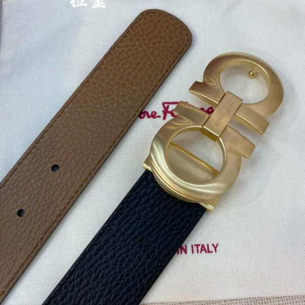 replica,repliche,fake,1:1,earrings,bracelet,ring,jewelry Cintura da uomo Ferragamo 3,5 cm