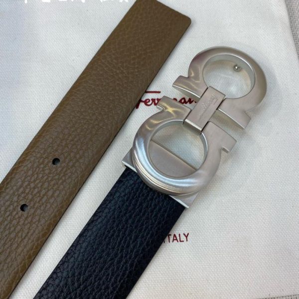 replica,repliche,fake,1:1,earrings,bracelet,ring,jewelry Cintura da uomo Ferragamo NFC 3,5 cm