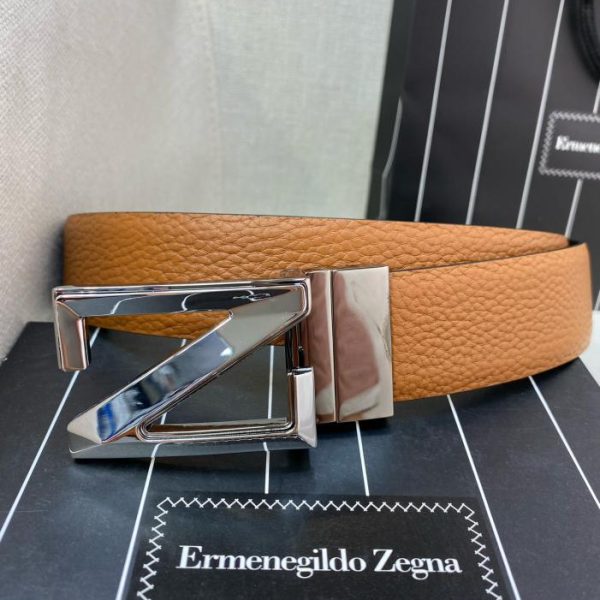 replica,repliche,fake,1:1,earrings,bracelet,ring,jewelry Cintura Zegna da uomo – Larghezza 35MM