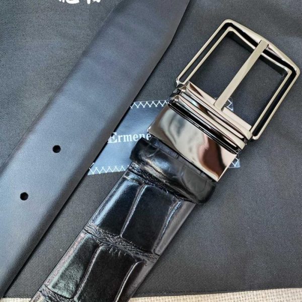 replica,repliche,fake,1:1,earrings,bracelet,ring,jewelry Cintura Zegna da uomo – Larghezza 35MM