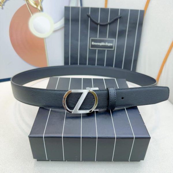 replica,repliche,fake,1:1,earrings,bracelet,ring,jewelry Zegna nuova pelle di vitello importata larghezza 3,4 cm