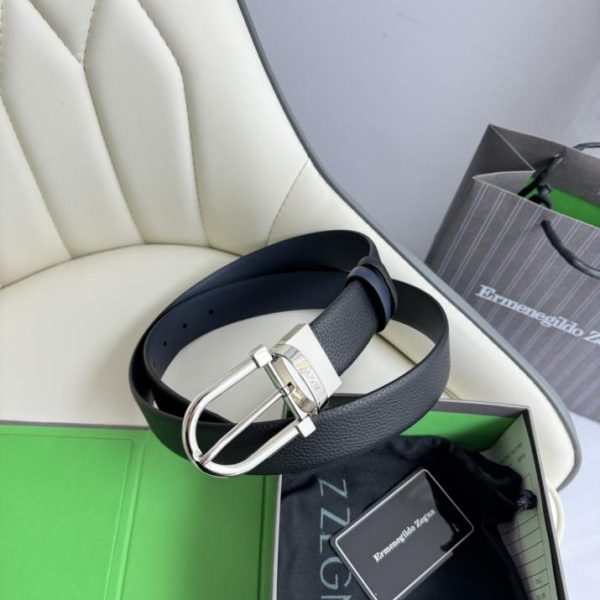 replica,repliche,fake,1:1,earrings,bracelet,ring,jewelry Zegna bifacciale originale larghezza 3,5 cm