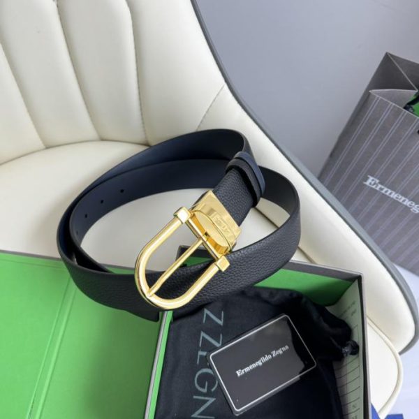 replica,repliche,fake,1:1,earrings,bracelet,ring,jewelry Zegna bifacciale originale larghezza 3,5 cm