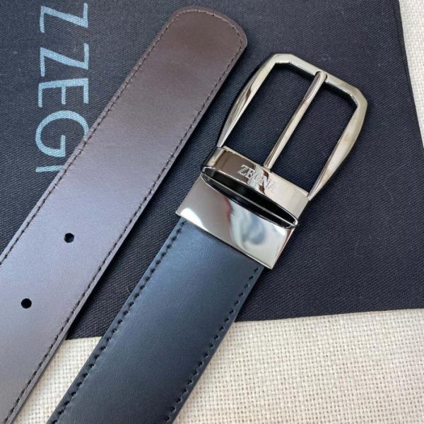 replica,repliche,fake,1:1,earrings,bracelet,ring,jewelry Cintura Zegna da uomo – Larghezza 35MM