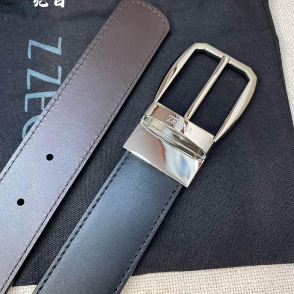 replica,repliche,fake,1:1,earrings,bracelet,ring,jewelry Cintura Zegna da uomo – Larghezza 35MM