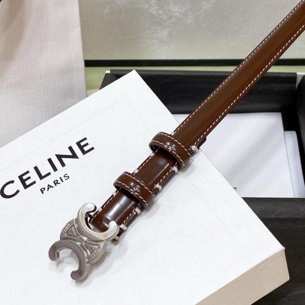 replica,repliche,fake,1:1,earrings,bracelet,ring,jewelry Cintura Celine piccola TRIOMPHE TAURILLON