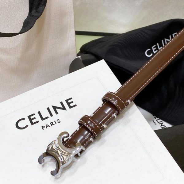 replica,repliche,fake,1:1,earrings,bracelet,ring,jewelry Cintura Celine piccola TRIOMPHE TAURILLON