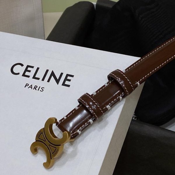 replica,repliche,fake,1:1,earrings,bracelet,ring,jewelry Cintura Celine piccola TRIOMPHE TAURILLON