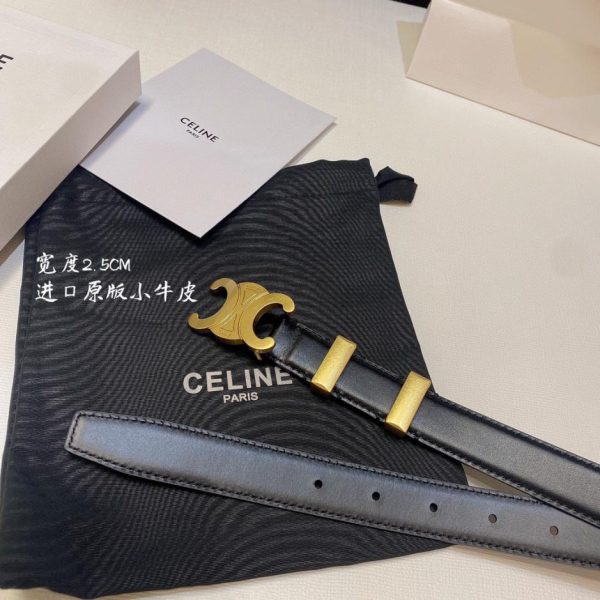 replica,repliche,fake,1:1,earrings,bracelet,ring,jewelry Cintura Celine larghezza 2,5 fibbia originale in oro